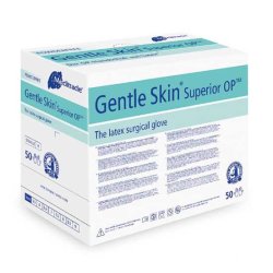 Gentle Skin Superior kirurgiske handsker - latex - sterile (50 par)