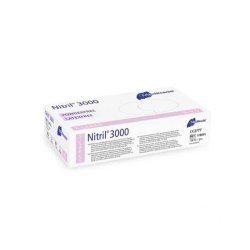 Nitril handsker hvide - latexfri - ikke-sterile (100 stk)