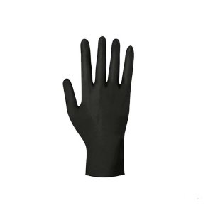 Nitrilhandske sort - latex fri - ikke steril (100 stk)