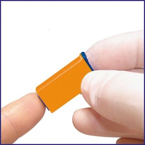 Safe Press - Sikkerhedslancet - 21 G x 2.2 mm - orange (100 stk)
