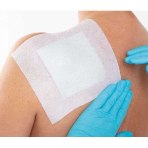 Fixomull strk klbende non-woven tape 10 m x 10 cm - rulle