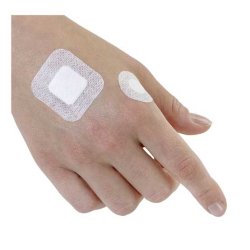 Firkantet s�rbandage 38 x 38 mm (100 stk)