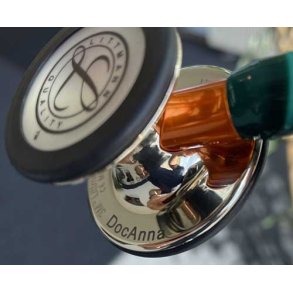 Lasergravur auf Littmann